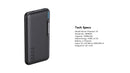 Rockrose Phantom 10 10000mAH Ultra-Compact Powerbank - Black - Oribags