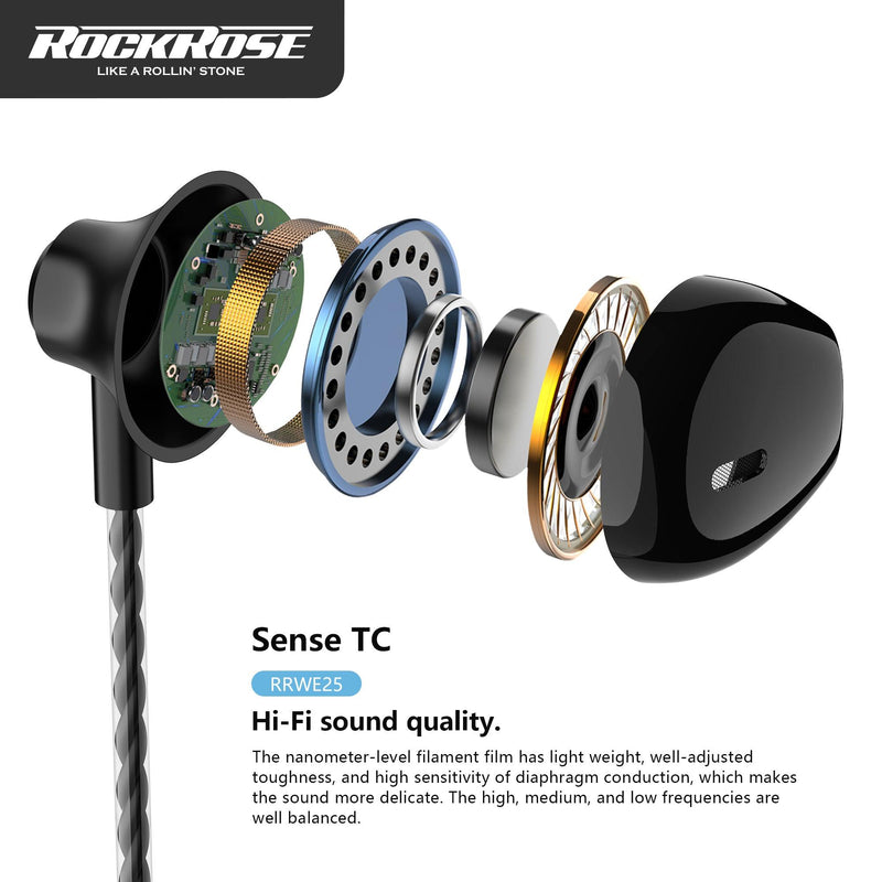Rockrose Sense TC USB-C In-Ear Earphones - Oribags