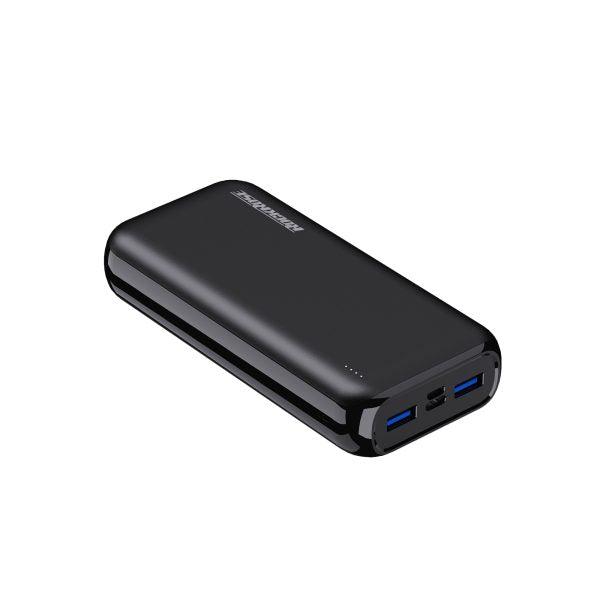 Rockrose Vogue 20 Neo 20000mAH Powerbank - Black - Oribags