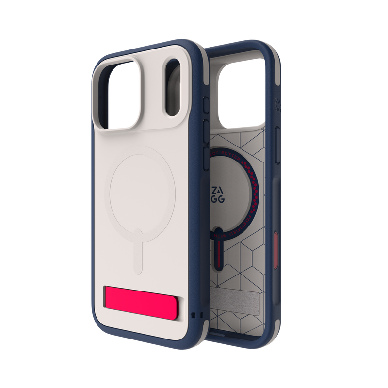 ZAGG Sedona Snap with Kickstand + Camera Control Button MagSafe Case for iPhone 17 Pro Max