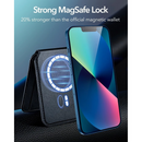 ESR HaloLock Vegan Leather Wallet Serie iPhone 14/13/12 Genuine Leather with HaloLock Magnetic Core Compatible with MagSafe