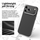 Raptic Aramid Fiber Dual Case with Magsafe for iPhone 17 Pro Series - 600D - Black