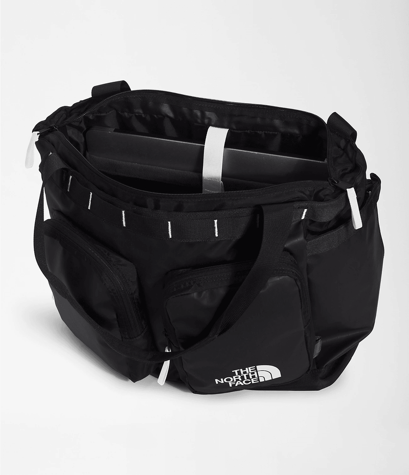 The North Face Camp Voyager Tote - TNF Black/TNF White - Oribags