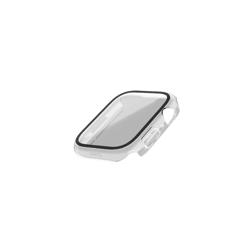 UNIQ Nautic Watch Case with IP68 Water-Resistant Curved Tempered Glass Screen Protection 41mm - Clear - Oribags