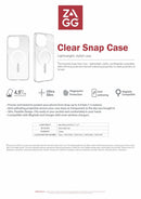ZAGG Clear Snap Case For IPhone 15 series - Clear - Oribags