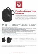 ZAGG Glass Premium Camera Lens For IPhone 15 Series - Black - Oribags