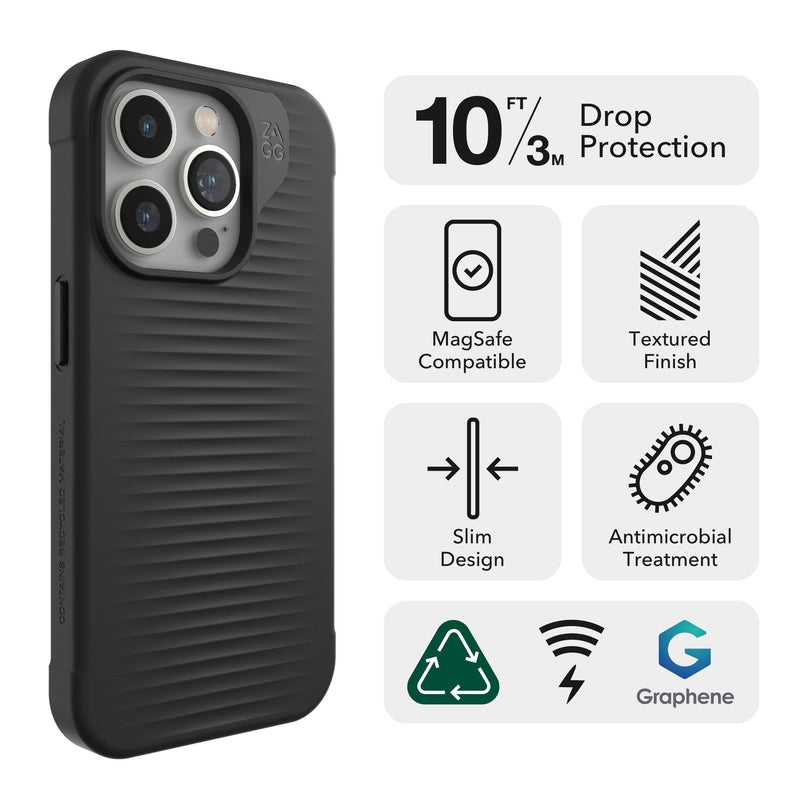 ZAGG Luxe Snap with PCR Case For IPhone 15 series - Oribags