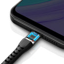 Energea NyloFlex 2.0 5A 1.5m  Charge & Sync C to C cable - Black - Oribags