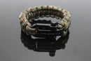 The Meniacc Survivalist Rugged Bracelet - Camo - Oribags.com