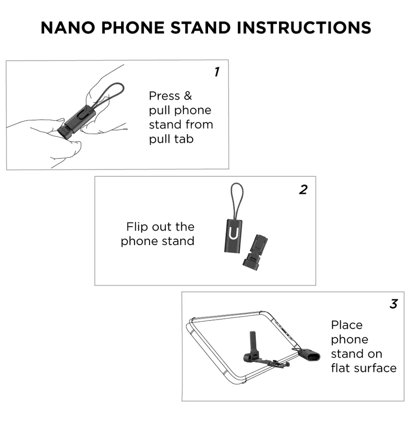 Alpaka Nano Phone Stand - Oribags