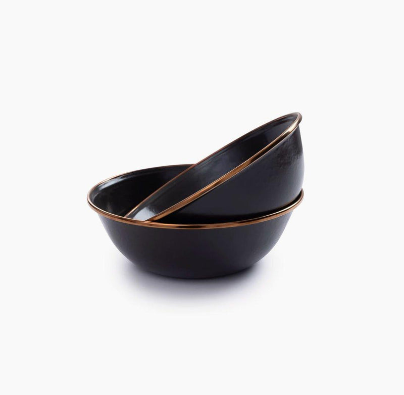 Barebones Enamel Bowl - Set of 2 - Oribags.com