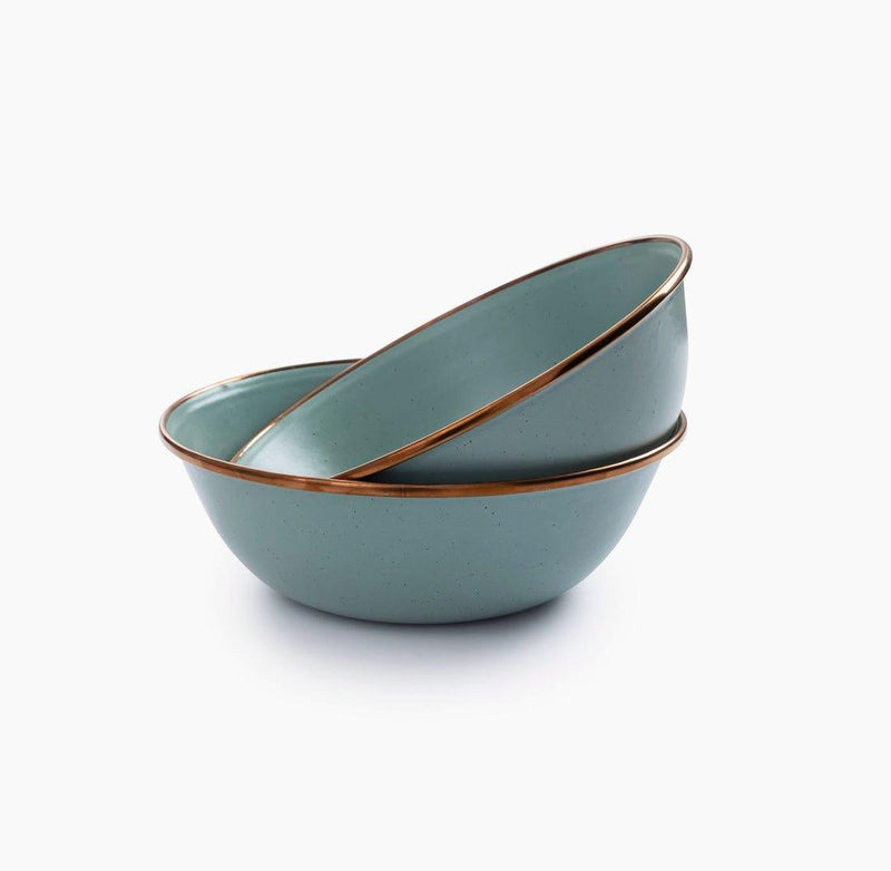 Barebones Enamel Bowl - Set of 2 - Oribags.com