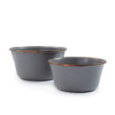 Barebones Enamel Mixing Bowl - Set of 2 - Oribags.com