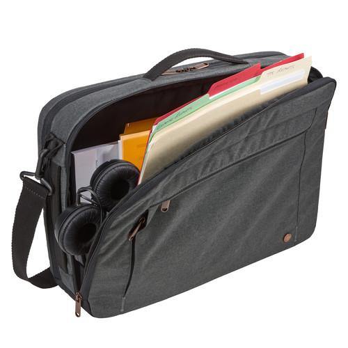 CASE LOGIC ERA 15.6" HYBRID BRIEFCASE ERACV116 -OBSIDIAN - Oribags.com