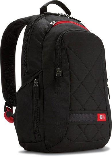 Case Logic Sporty Polyester 14" Backpack DLBP114 - Black - oribags2 - 1