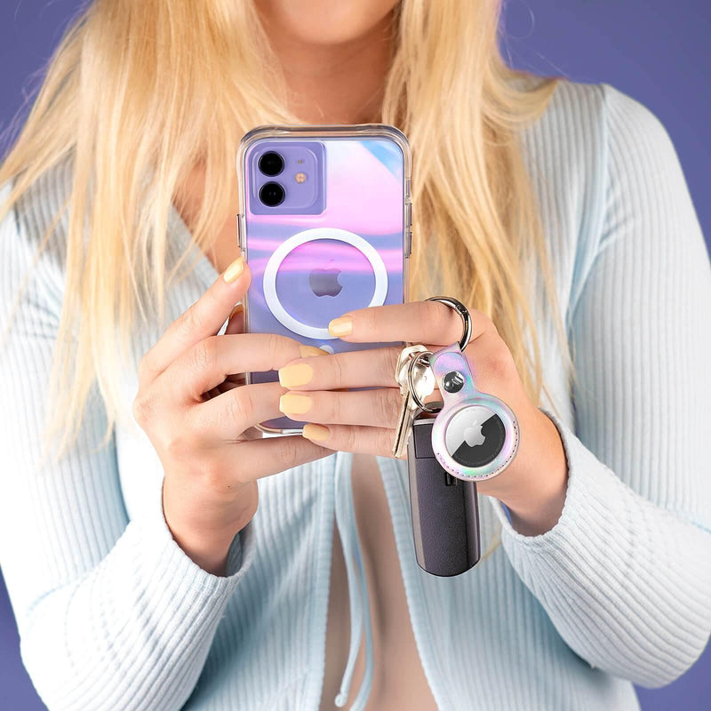 Casemate AirTag Clip Ring - Iridescent - Oribags.com