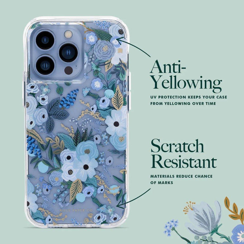 Casemate Rifle Paper Co. (Garden Party Blue) Case For IPhone 14 series - Oribags.com