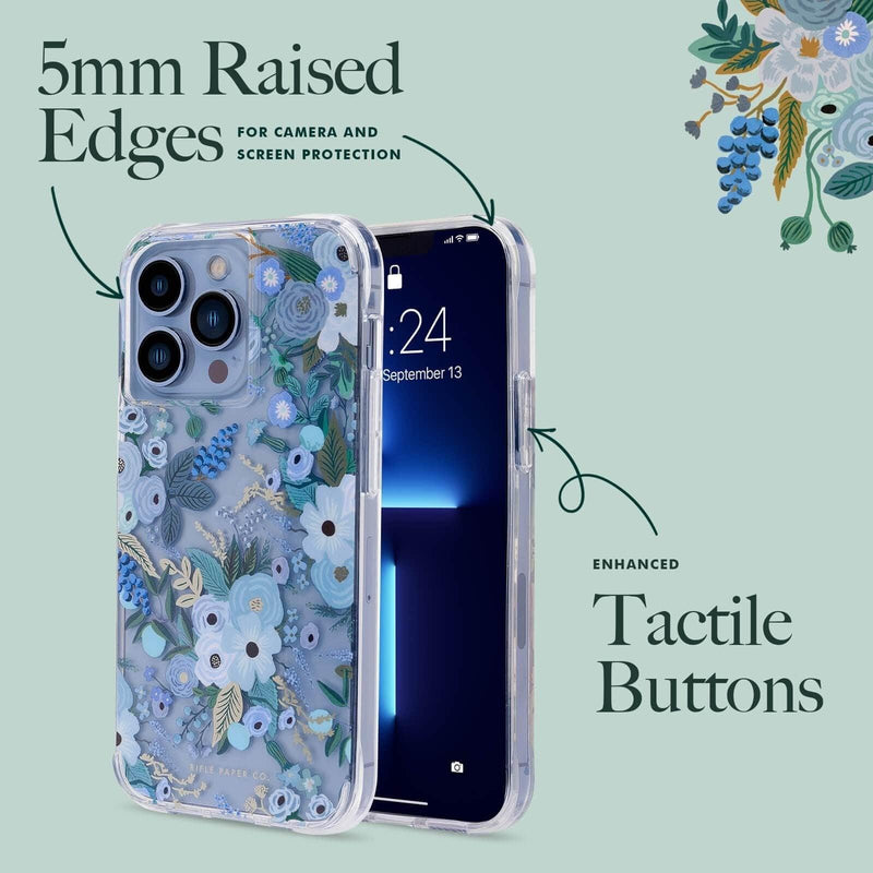 Casemate Rifle Paper Co. (Garden Party Blue) Case For IPhone 14 series - Oribags.com