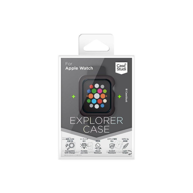 CaseStudi Apple Watch (44MM) Explorer Case Series 4/5 - Black - Oribags.com