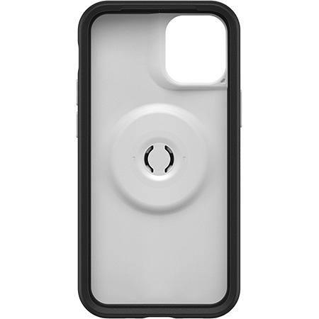 (Clearance) Otterbox iPhone 12 mini Otter + Pop Symmetry Series Case white marble - White Marble Graphic - Oribags.com