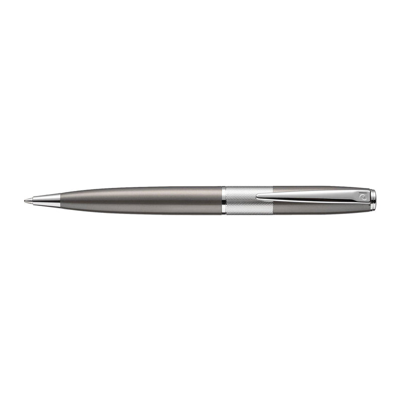 (Clearance) Pierre Cardin Rex Ball Pen - Chrome Titanium - Oribags.com