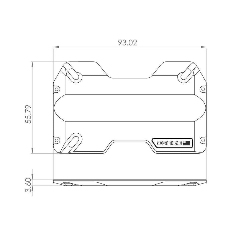 Dango Products A-Series G10 Backplate - Oribags.com
