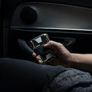 Dango Products M2 Maverick Wallet Hand Polished Nickel Plated Single Pocket Leather - Oribags.com