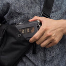 Dango Products M2 Maverick Wallet Hand Polished Nickel Plated Single Pocket Leather - Oribags.com