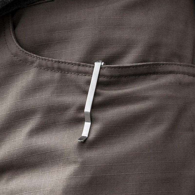 Dango Products Pocket Clip - Satin Silver - Oribags.com