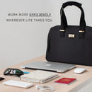 Dazz On the Move Workstation Laptop Tote Handbag - Oribags.com