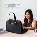 Dazz On the Move Workstation Laptop Tote Handbag - Oribags.com