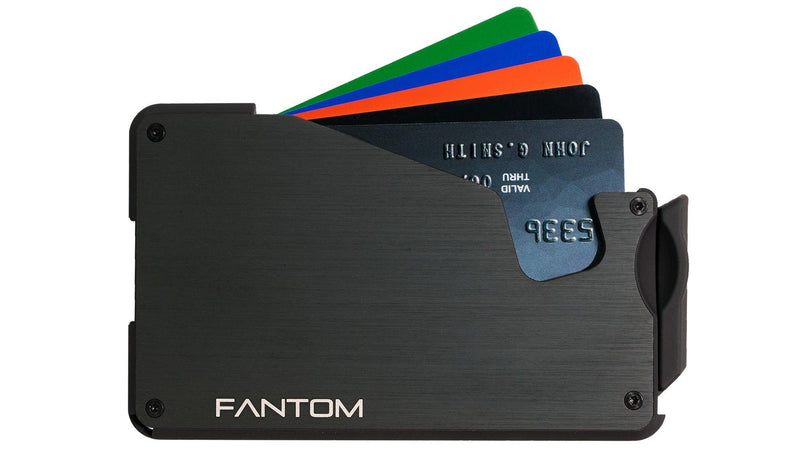 Fantom S - Aluminum Minimalist Wallet with Coin Holder - Oribags.com
