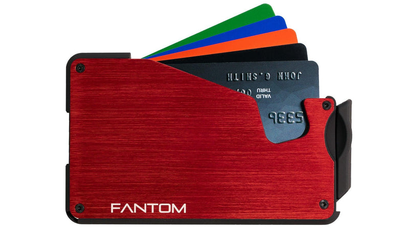 Fantom S - Aluminum Minimalist Wallet with Coin Holder - Oribags.com