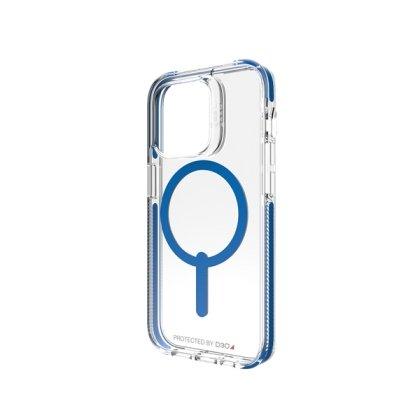 Gear4 D3O Santa Cruz Snap iPhone 14 series - Blue - Oribags.com