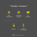 Hoda 2.5D 0.33mm Full Coverage Tempered Glass iPhone 13 Series - Clear - Oribags.com