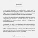 Hoda 2.5D 0.33mm Full Coverage Tempered Glass iPhone 13 Series - Matte - Oribags.com