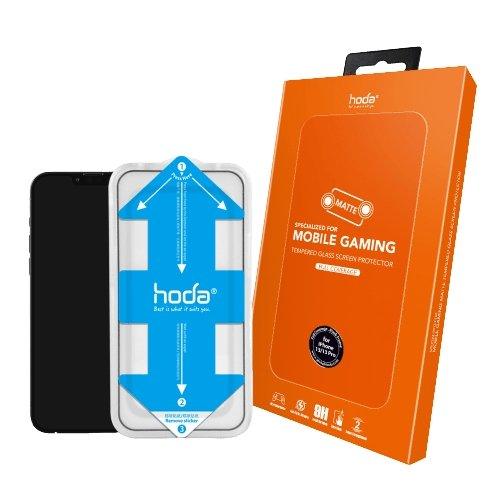 Hoda 2.5D 0.33mm Full Coverage Tempered Glass iPhone 13 Series w/Helper - Matte - Oribags.com