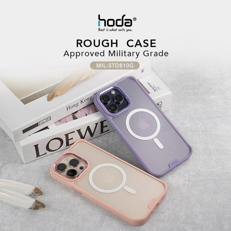 Hoda Rough Case Military Standard Compatible for iPhone 14 Series - Black - Oribags.com