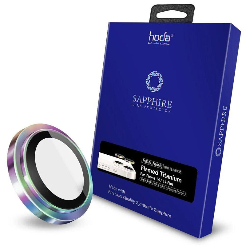 Hoda Sapphire Lens Protector iPhone 14/14 Plus - (2pcs) - Oribags.com