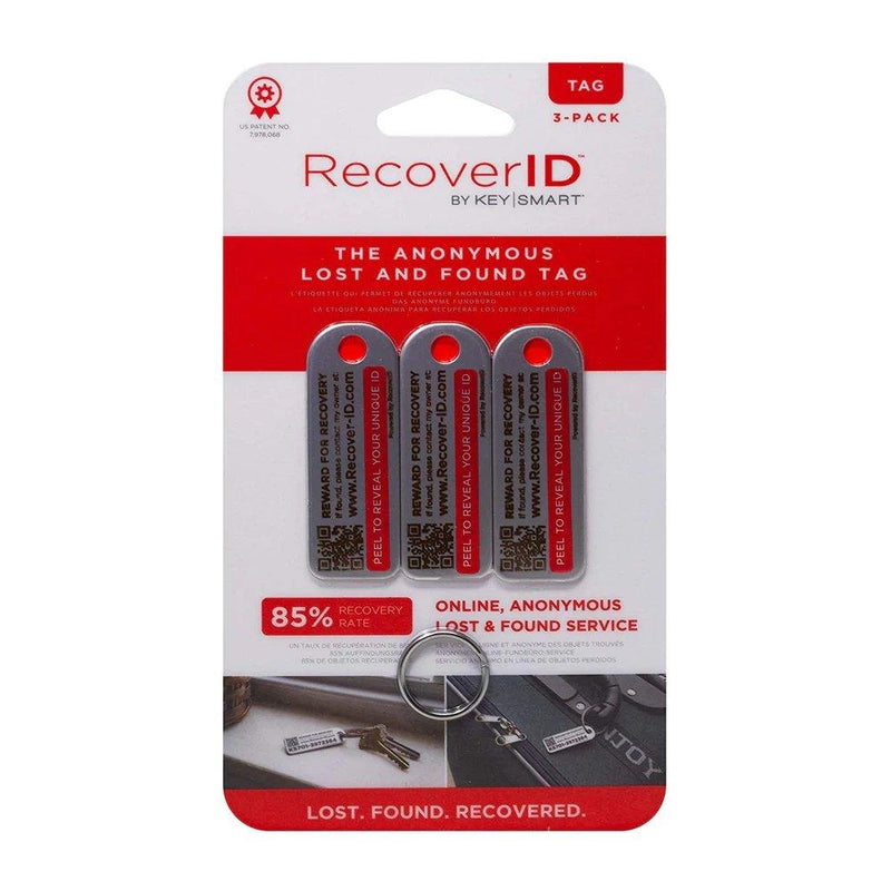 KeySmart RecoverID Lost & Found Recovery Tag - Oribags.com