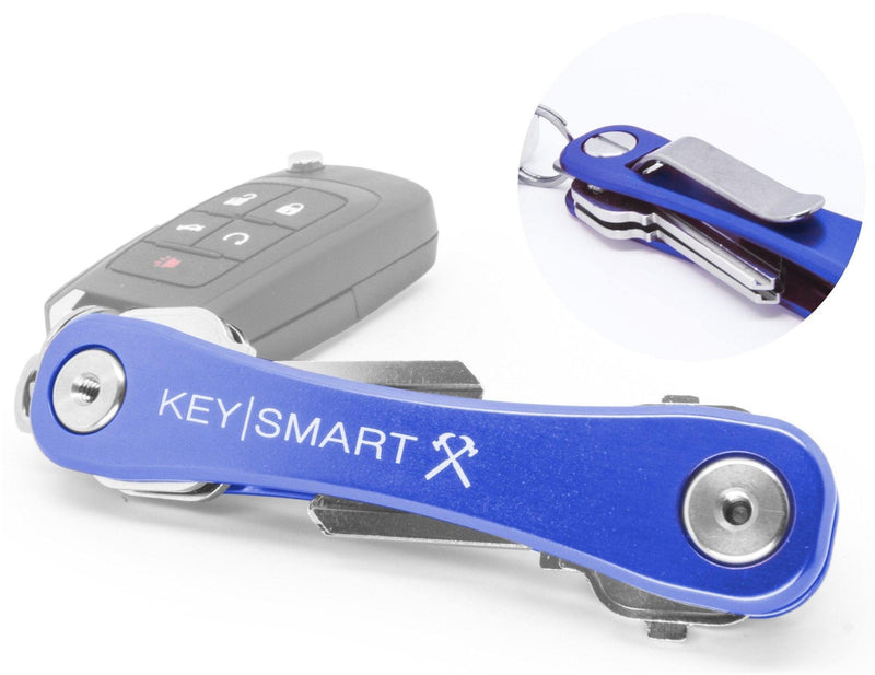 KeySmart Rugged Aluminium Compact Key Holder w/ Pocket Clip & Bottle Opener - Oribags.com