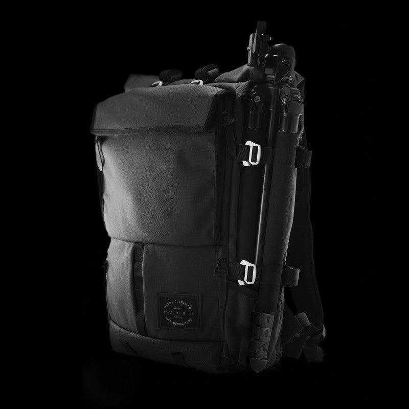 The Peloton Asphalt Rolltop Backpack - Oribags