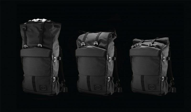 The Peloton Asphalt Rolltop Backpack - Oribags