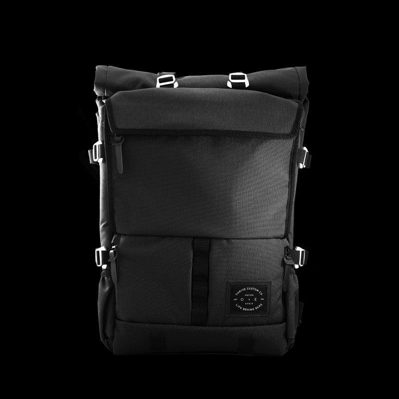 The Peloton Asphalt Rolltop Backpack - Oribags