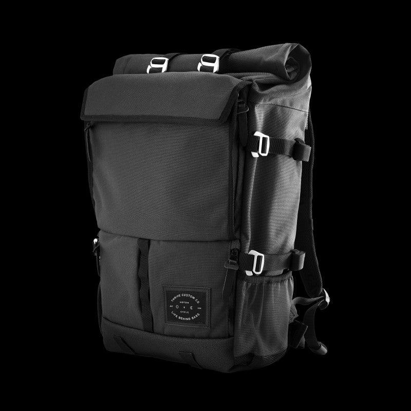 The Peloton Asphalt Rolltop Backpack - Oribags