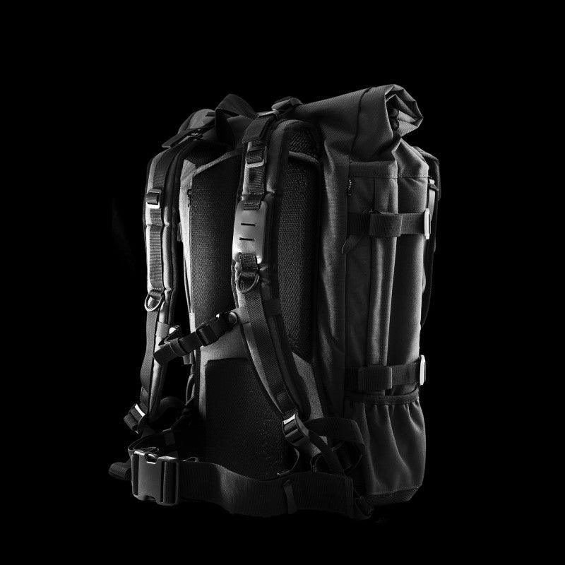 The Peloton Asphalt Rolltop Backpack - Oribags