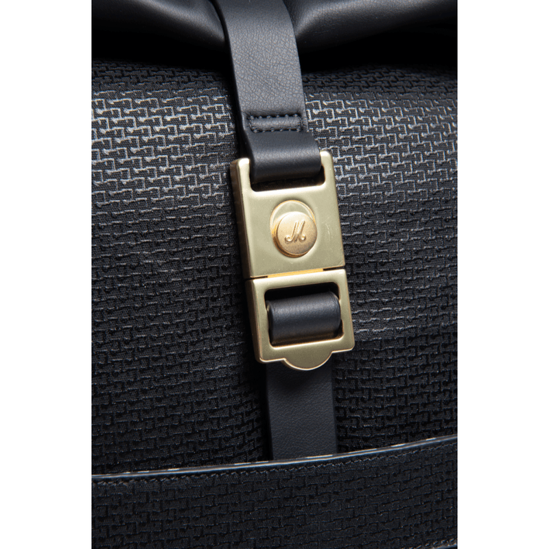 Marshall Downtown Roll Top - Black/Gold - Oribags