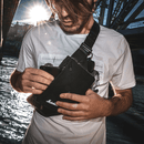 Marshall Uptown Belt Bag - Black/White - Oribags