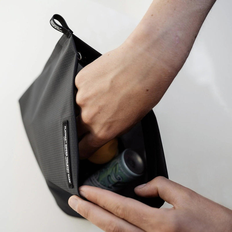 Matador FlatPak Zipper Toiletry Case - Black - Oribags.com