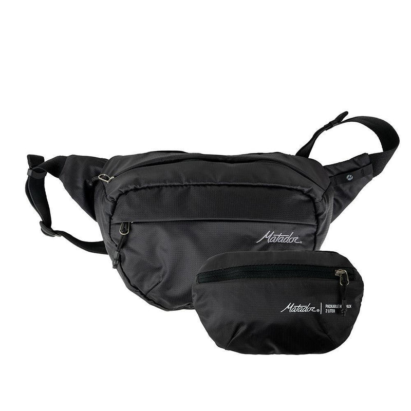 Matador On-Grid Packable Hip Pack - Charcoal - Oribags